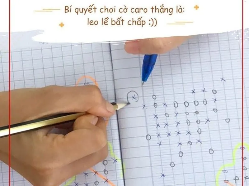 Luật chơi cờ caro trên giấy